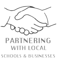 partnering with local schools and businesses