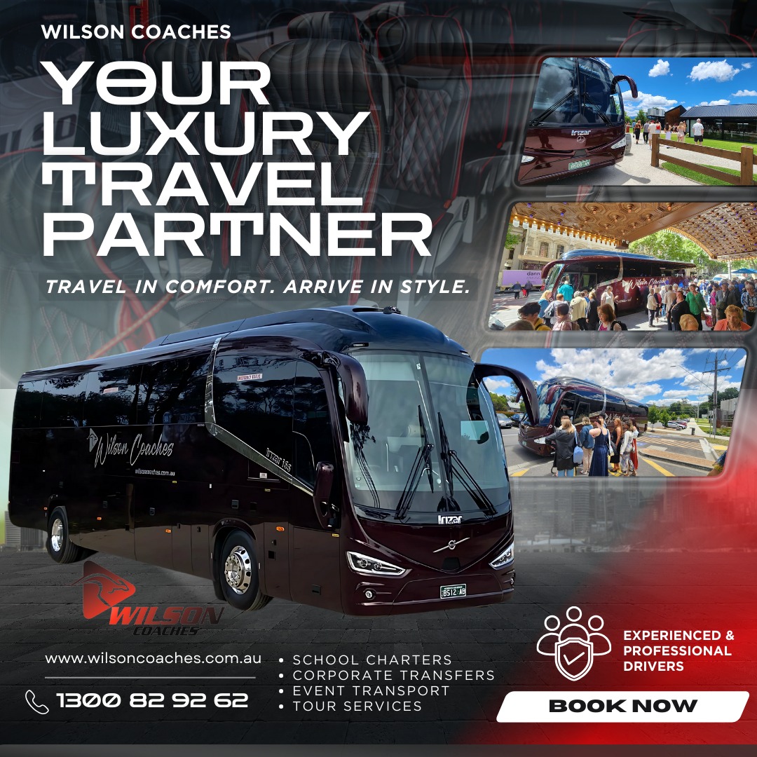 Wherever life takes you, Wilson Coaches is here to get you there!