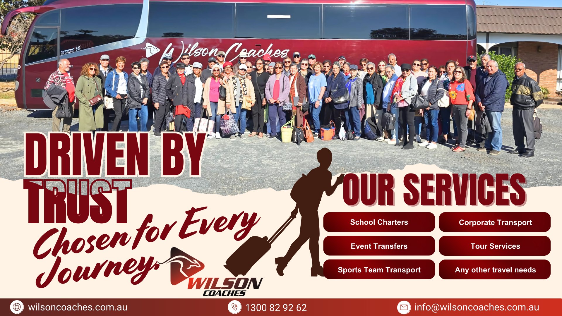 Travel Together. Arrive in Style.