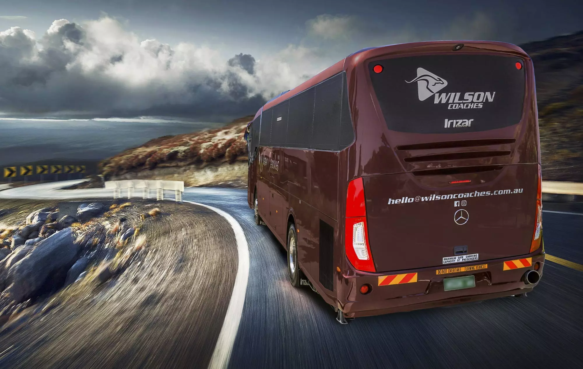 Wilson Coaches travelling through Australia