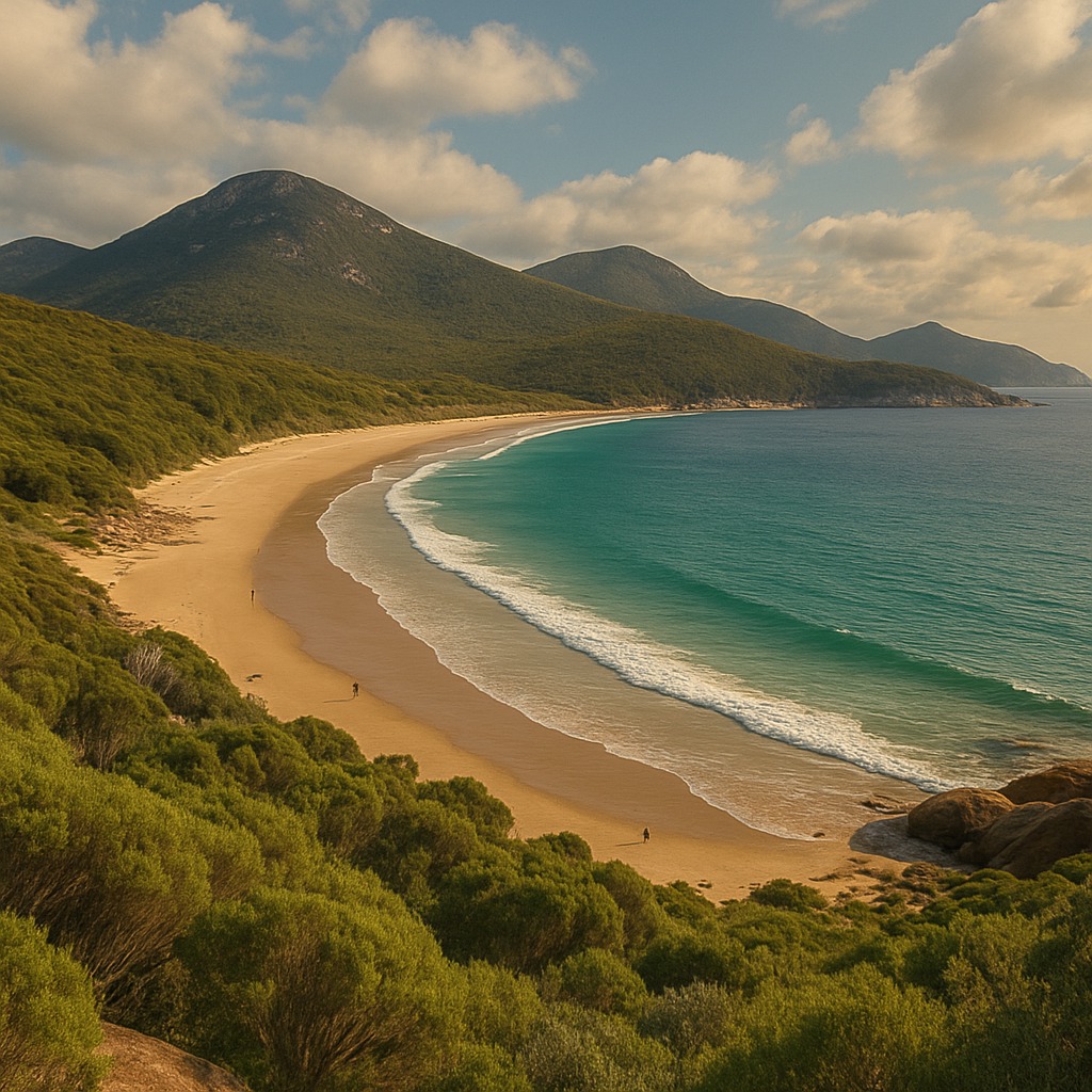 Granite headlands and beaches at Wilsons Promontory